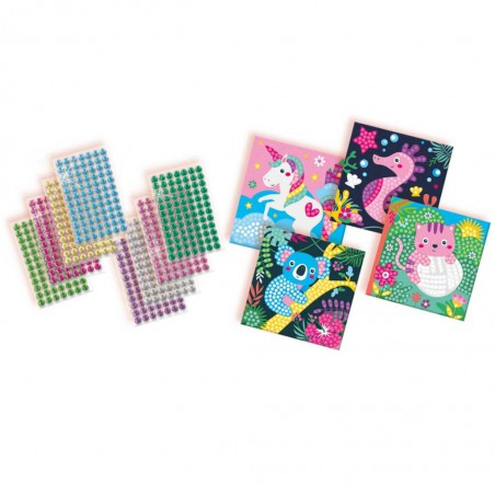 SES - Diamond painting, vrolijke dieren SES - Diamond painting, vrolijke dieren