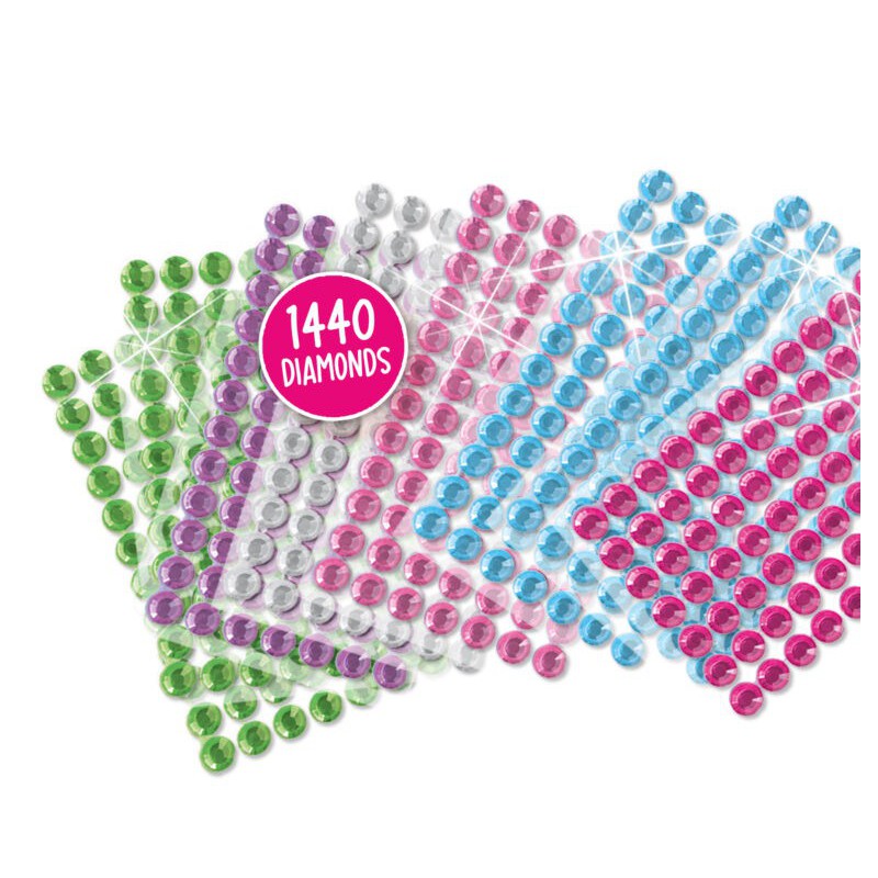 SES - Diamond painting, vrolijke dieren