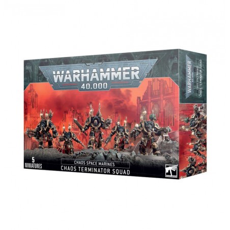 Chaos Space Marines: Chaos Terminator Squad, Warhammer 40.000