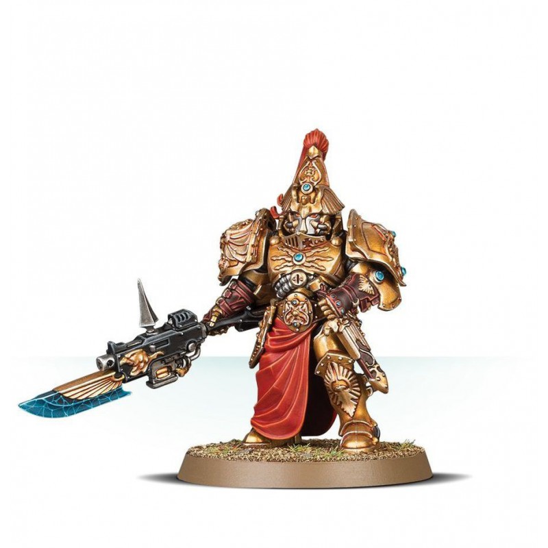 Adeptus Custodes: Custodian Wardens (Shield Captain, Vexilus Praetor), Warhammer 40.000
