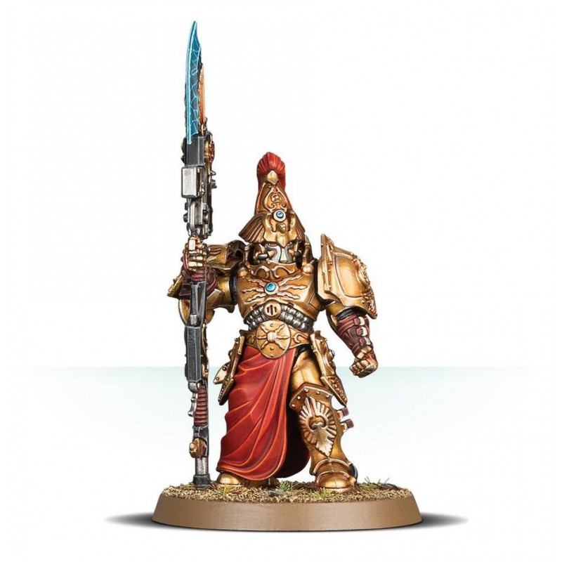 Adeptus Custodes: Custodian Wardens (Shield Captain, Vexilus Praetor), Warhammer 40.000