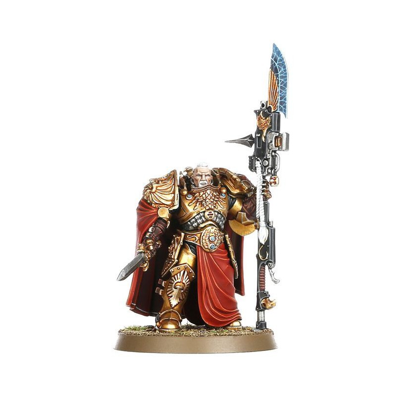Adeptus Custodes: Custodian Wardens (Shield Captain, Vexilus Praetor), Warhammer 40.000