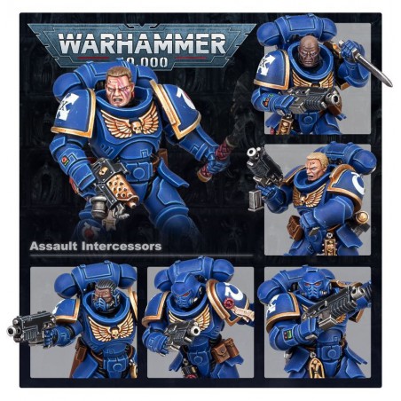 Space Marines: Assault Intercessors, Warhammer 40.000