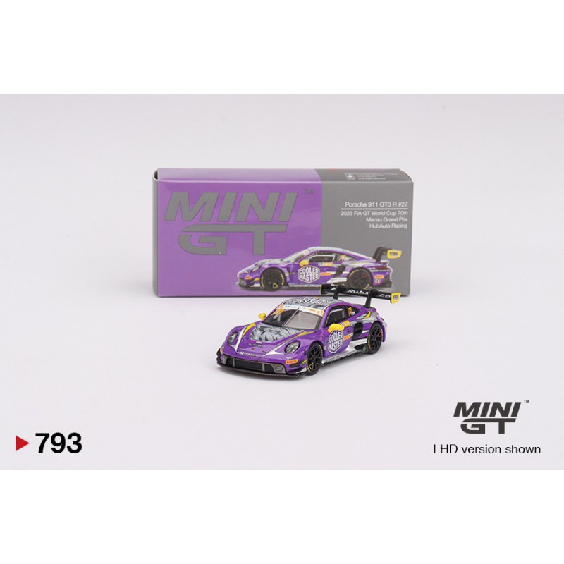 Porsche 911 GT3 R #27 HubAuto Mini GT (793)