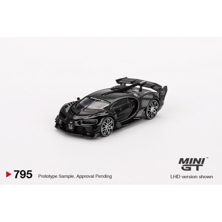 Bugatti Vision Gran Turismo Black Mini GT (795)