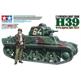 French Light Tank H39 1:35, Tamiya