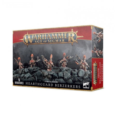 Fyreslayers: Hearthguard Berzerkers (Auric Heartguard), Age of Sigmar