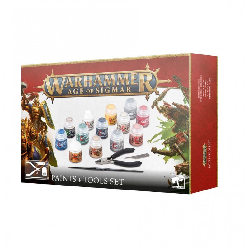 Paints + Tools Set, Age of sigmar
