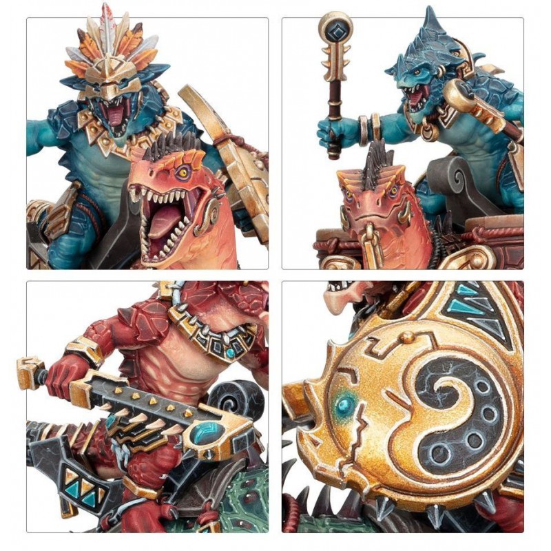 Seraphon: Aggradon Lancers, Age of Sigmar