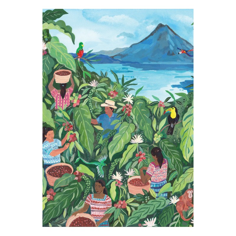 Guatemala, 1000 stukjes Pieces & Peace  puzzel