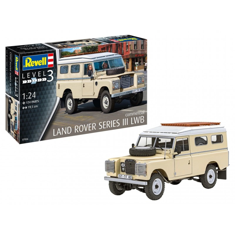 Land Rover Series III LWB 1:24, Revell