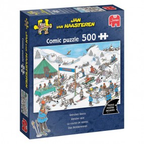 Jan van Haasteren Rendier race 500stukjes