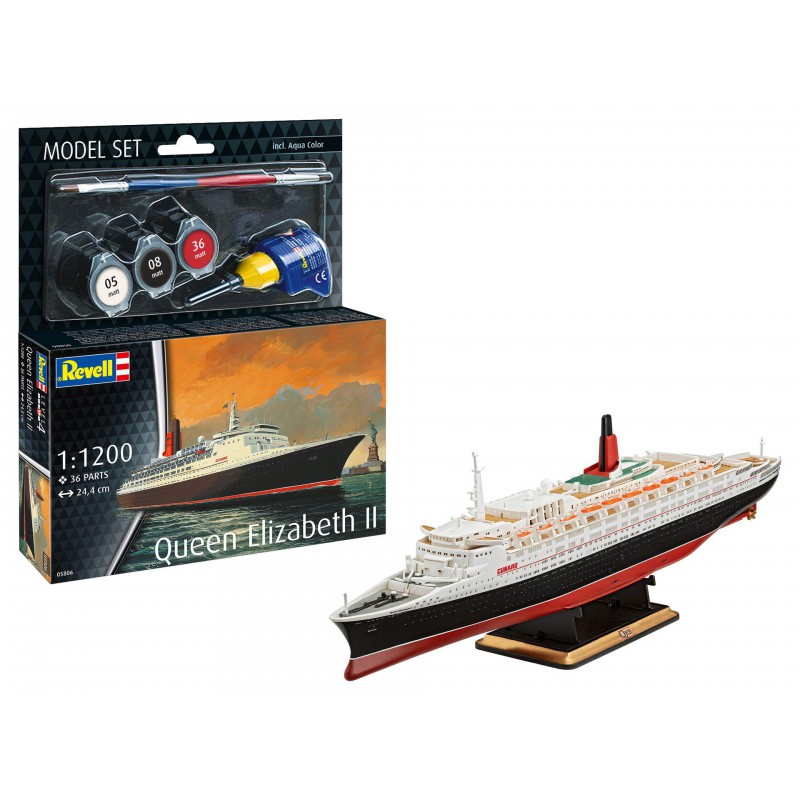 Queen Elizabeth II, Model Set, Revell