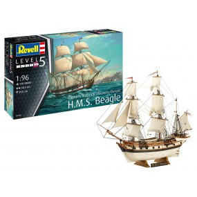 Darwin's Hostorical Discovery Barque H.M.S. Beagle, Revell