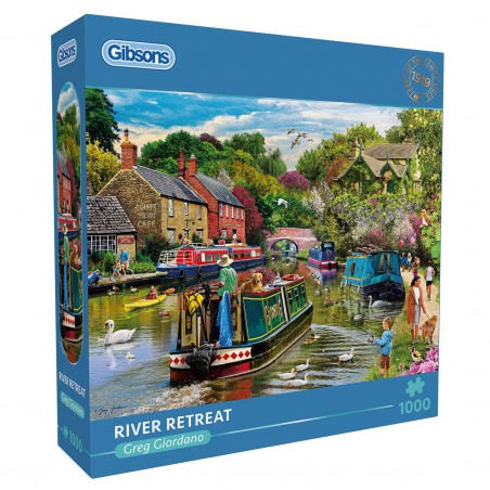 River Retreat, 1000 stukjes, Gibsons