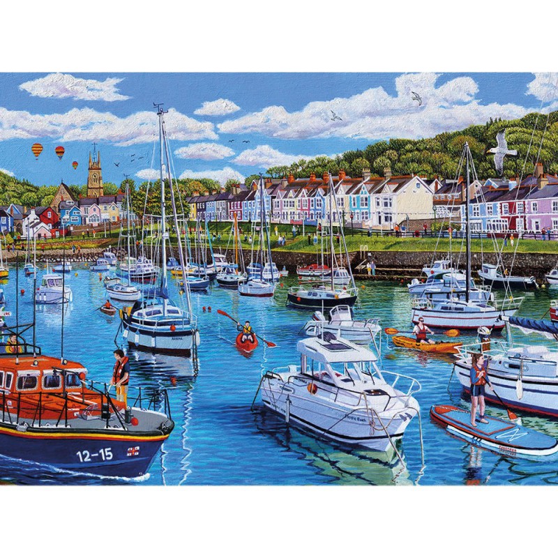 Aberaeron, Cardigan Bay (1000) Gibsons puzzel