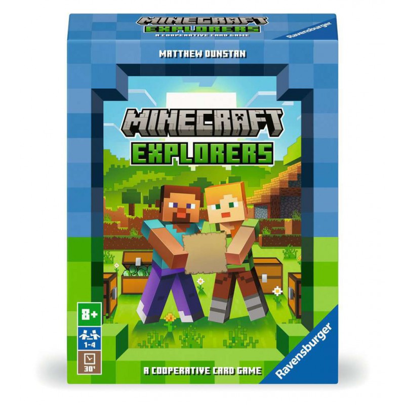 Minecraft explorers, kaartspel,  Ravensburger