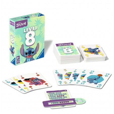 Level 8 Stitch kaartspel, Ravensburger Disney Level 8 Stitch kaartspel, Ravensburger Disney