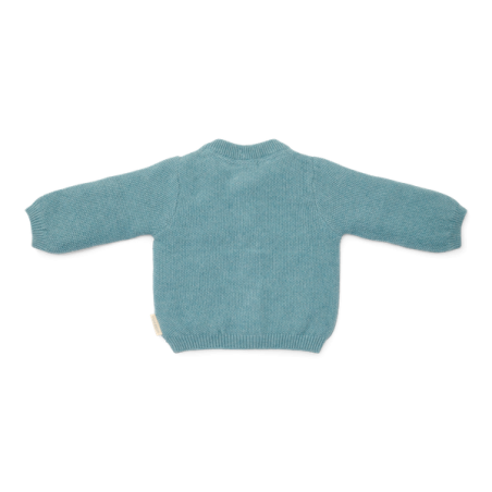 Gebreid vestje, blauw - Forest Friends, Little Dutch Gebreid vestje, blauw - Forest Friends, Little Dutch