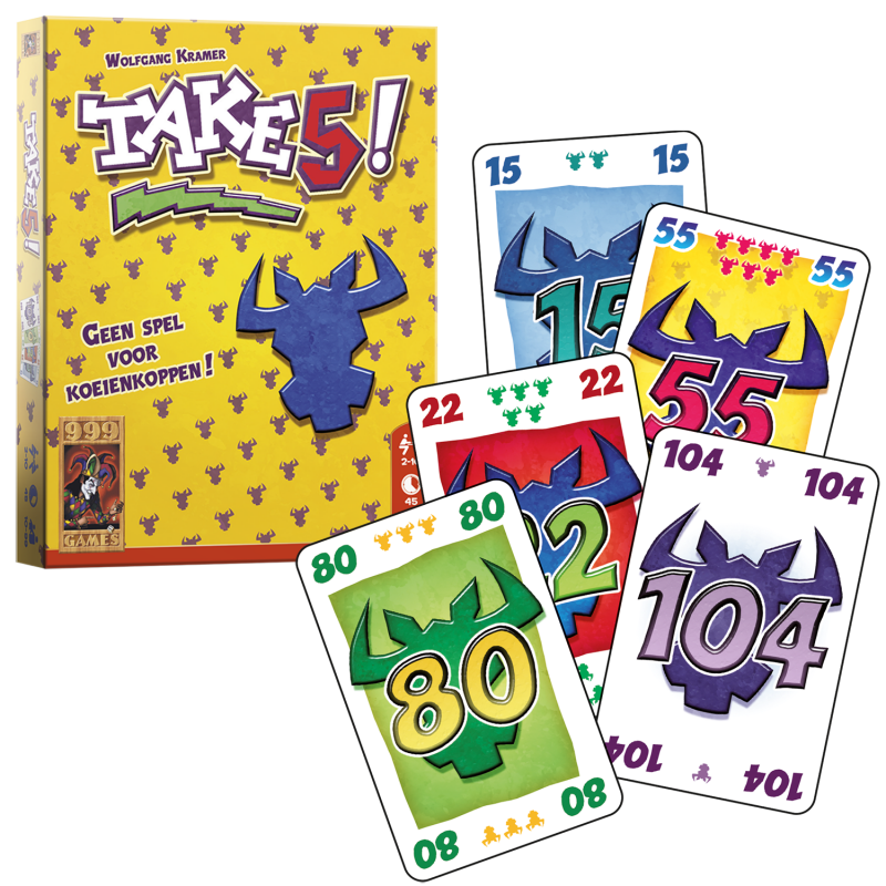 Take 5! - Kaartspel, 999games