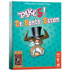 Take 5! De bonte baron- Kaartspel, 999games
