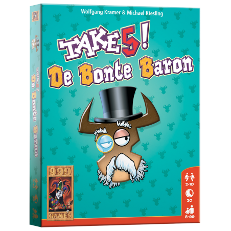 Take 5! De bonte baron- Kaartspel, 999games Take 5! De bonte baron- Kaartspel, 999games