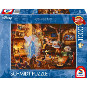 Disney Geppettos Pinocchio, 1000 stukjes Schmidt