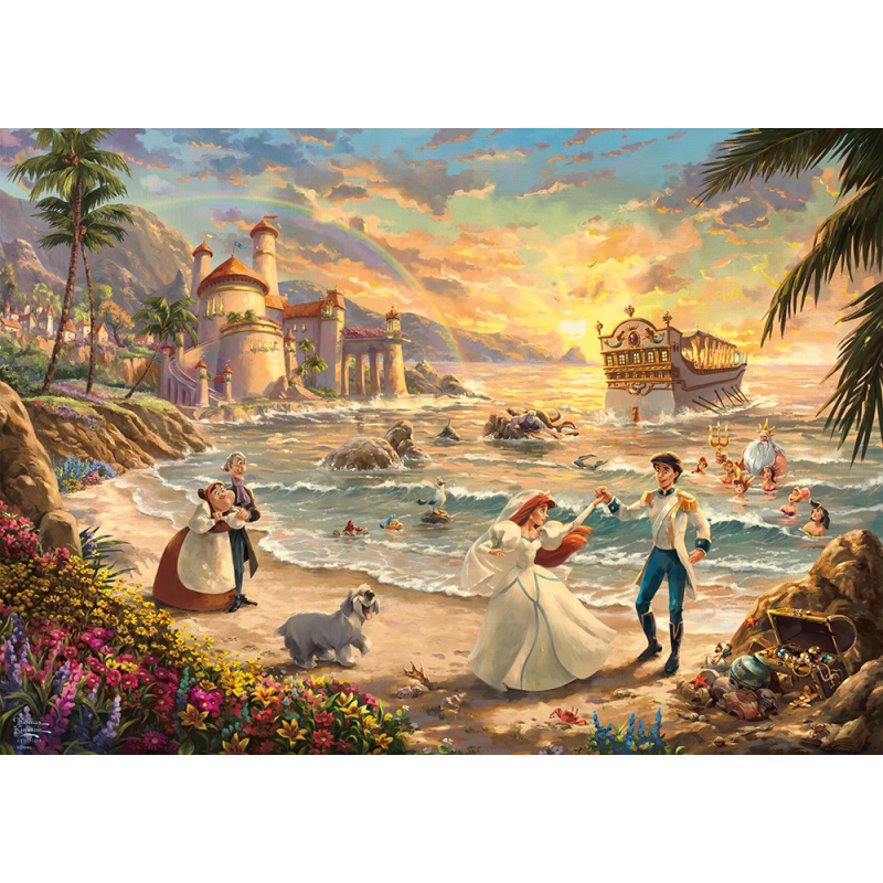 Disney Ariel celebration of love , 1000 stukjes Schmidt puzzel