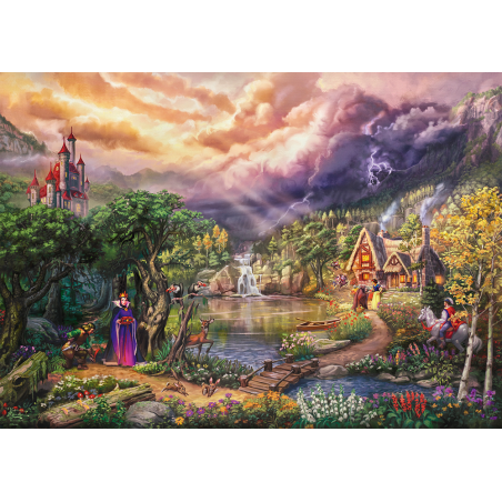 Disney Sneeuwwitje en de koningin , 1000 stukjes Schmidt puzzel Disney Sneeuwwitje en de koningin , 1000 stukjes Schmidt puzzel