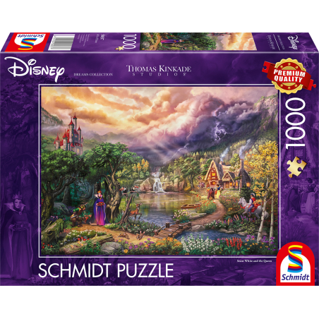 Disney, Sneeuwwitje en de koningin, 1000 stukjes Schmidt Disney, Sneeuwwitje en de koningin, 1000 stukjes Schmidt