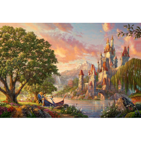 Disney, Belle's Magische Wereld, 3000 stukjes Schmidt puzzel Disney, Belle's Magische Wereld, 3000 stukjes Schmidt puzzel