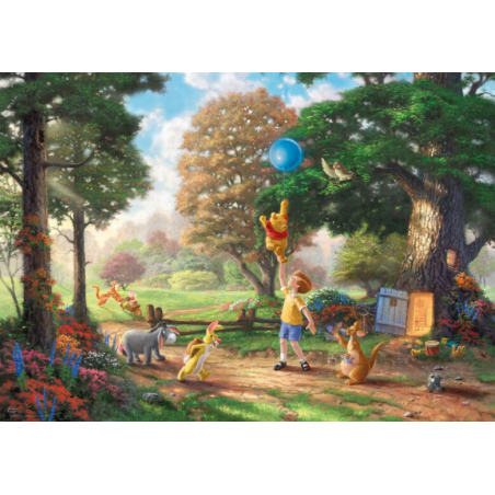 Disney, Winnie Pooh II, 6000 stukjes Schmidt puzzel Disney, Winnie Pooh II, 6000 stukjes Schmidt puzzel