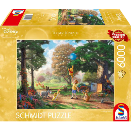Disney, Winnie Pooh II, 6000 stukjes Schmidt Disney, Winnie Pooh II, 6000 stukjes Schmidt