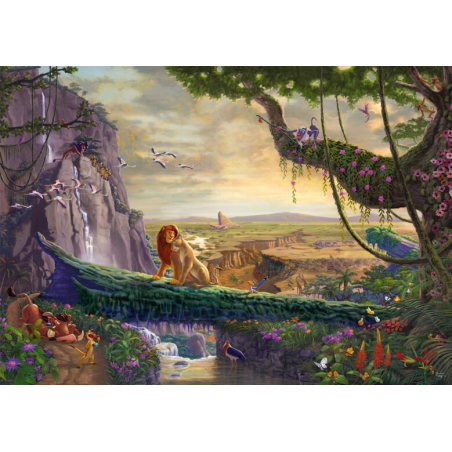 Disney, The Lion King, Return to Pride Rock, 6000 stukjes Schmidt puzzel Disney, The Lion King, Return to Pride Rock, 6000 stukjes Schmidt puzzel
