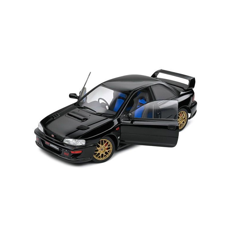 Subaru Impreza 22B '98 (Zwart) - 1:18 - Solido