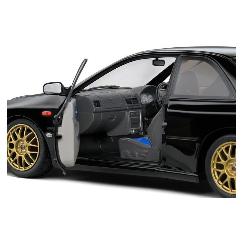Subaru Impreza 22B '98 (Zwart) - 1:18 - Solido
