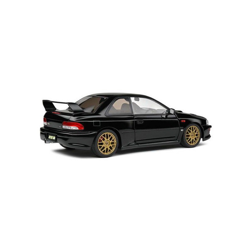 Subaru Impreza 22B '98 (Zwart) - 1:18 - Solido