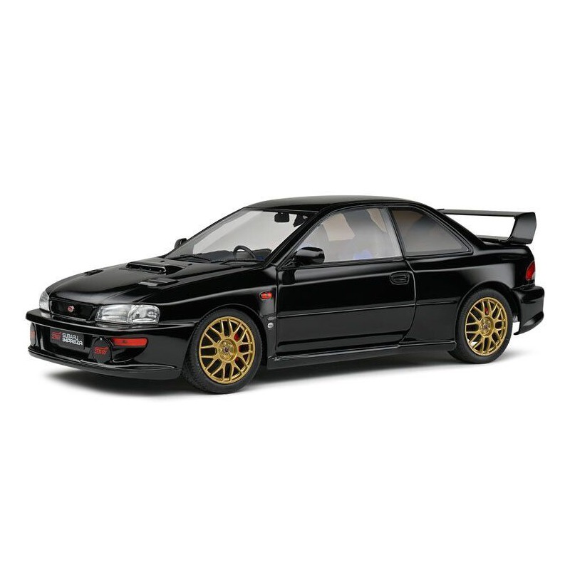 Subaru Impreza 22B '98 (Zwart) - 1:18 - Solido