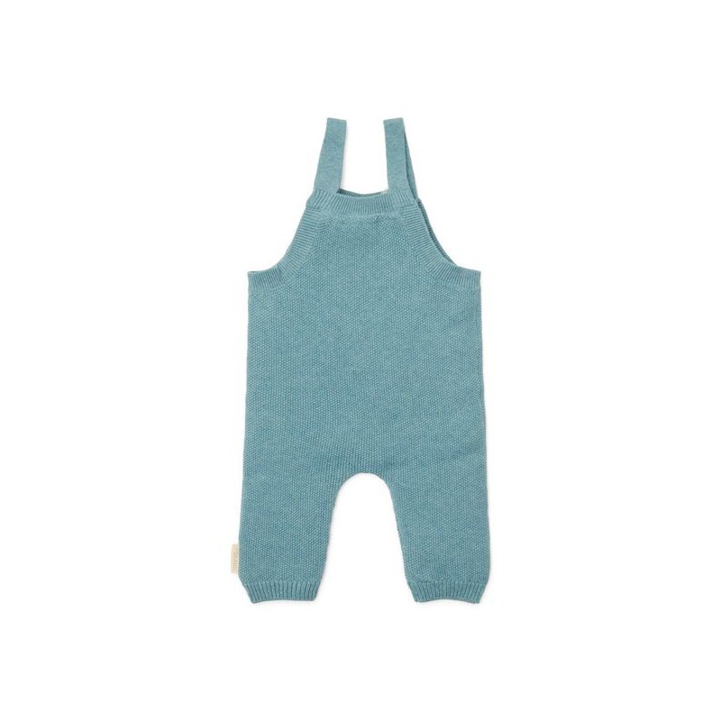 Gebreid boxpakje, blauw - Forest Friends, Little Dutch