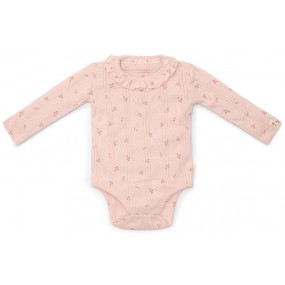Romper lange mouw, roze - Fairy Flowers, Little Dutch