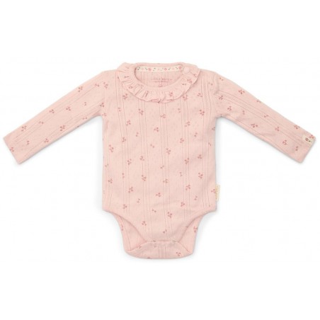 Romper lange mouw, roze - Fairy Flowers, Little Dutch Romper lange mouw, roze - Fairy Flowers, Little Dutch