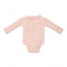 Romper lange mouw, roze - Fairy Flowers, Little Dutch Romper lange mouw, roze - Fairy Flowers, Little Dutch