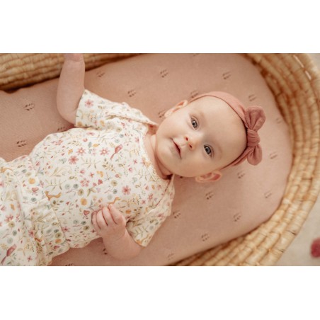 Romper korte mouw, wit - Fairy Garden, Little Dutch Romper korte mouw, wit - Fairy Garden, Little Dutch