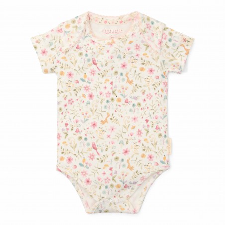 Romper korte mouw, wit - Fairy Garden, Little Dutch Romper korte mouw, wit - Fairy Garden, Little Dutch