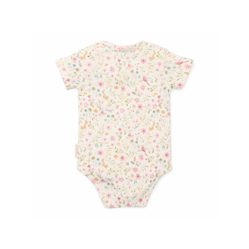 Romper korte mouw, wit - Fairy Garden, Little Dutch