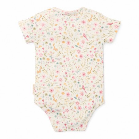Romper korte mouw, wit - Fairy Garden, Little Dutch Romper korte mouw, wit - Fairy Garden, Little Dutch