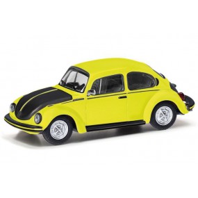 VW Kever 1303 (Geel/Zwart) 1:87, Herpa