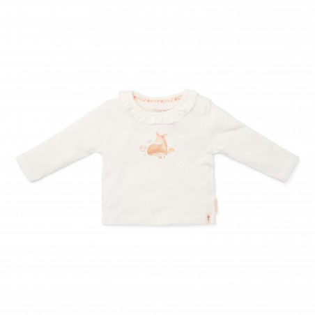 T-Shirt lange mouw, wit - Fairy Garden, Little Dutch T-Shirt lange mouw, wit - Fairy Garden, Little Dutch