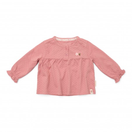 T-Shirt lange mouw, roze - Fairy Garden, Little Dutch T-Shirt lange mouw, roze - Fairy Garden, Little Dutch