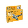 Complete Start Set, Spitfire MK IX, 1:72, Italeri Complete Start Set, Spitfire MK IX, 1:72, Italeri